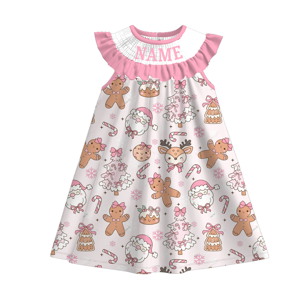 PREORDER Personalized Gingerbread Smocked Sets