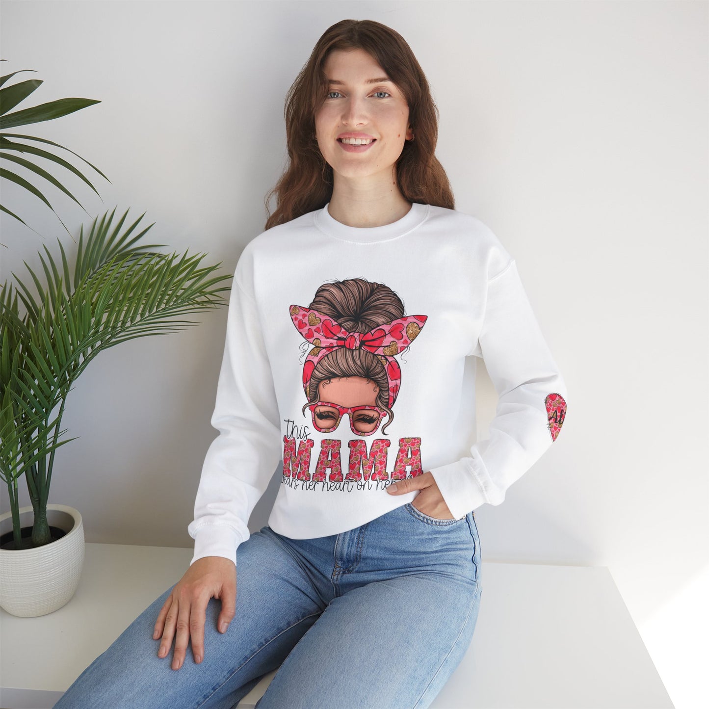 Floral Mama Sweatshirt - Cozy Unisex Crewneck for Mother's Day & Everyday Love