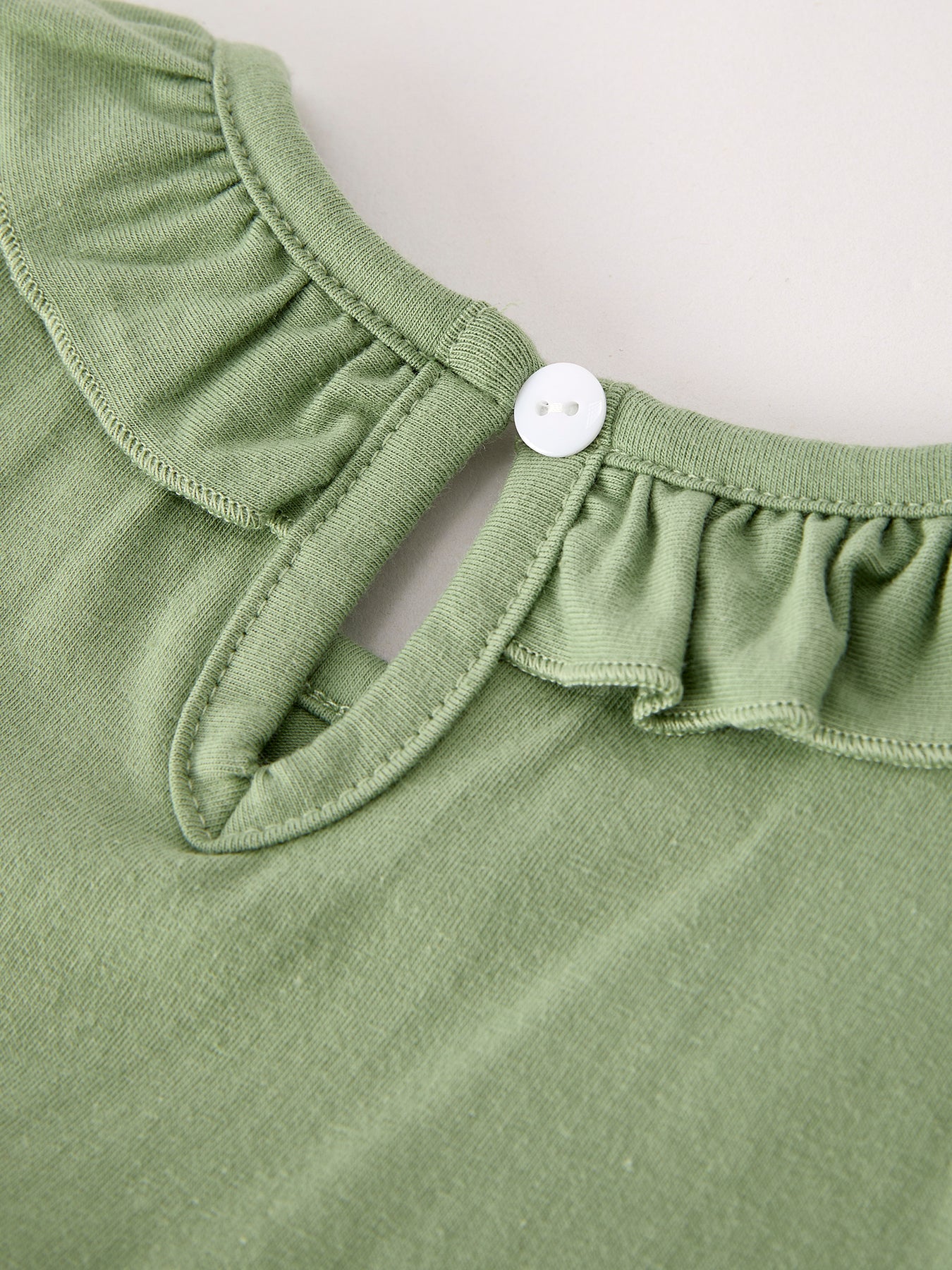 Fall Thanksgiving Turkey Smock Embroidered Green Baby Girl Dress