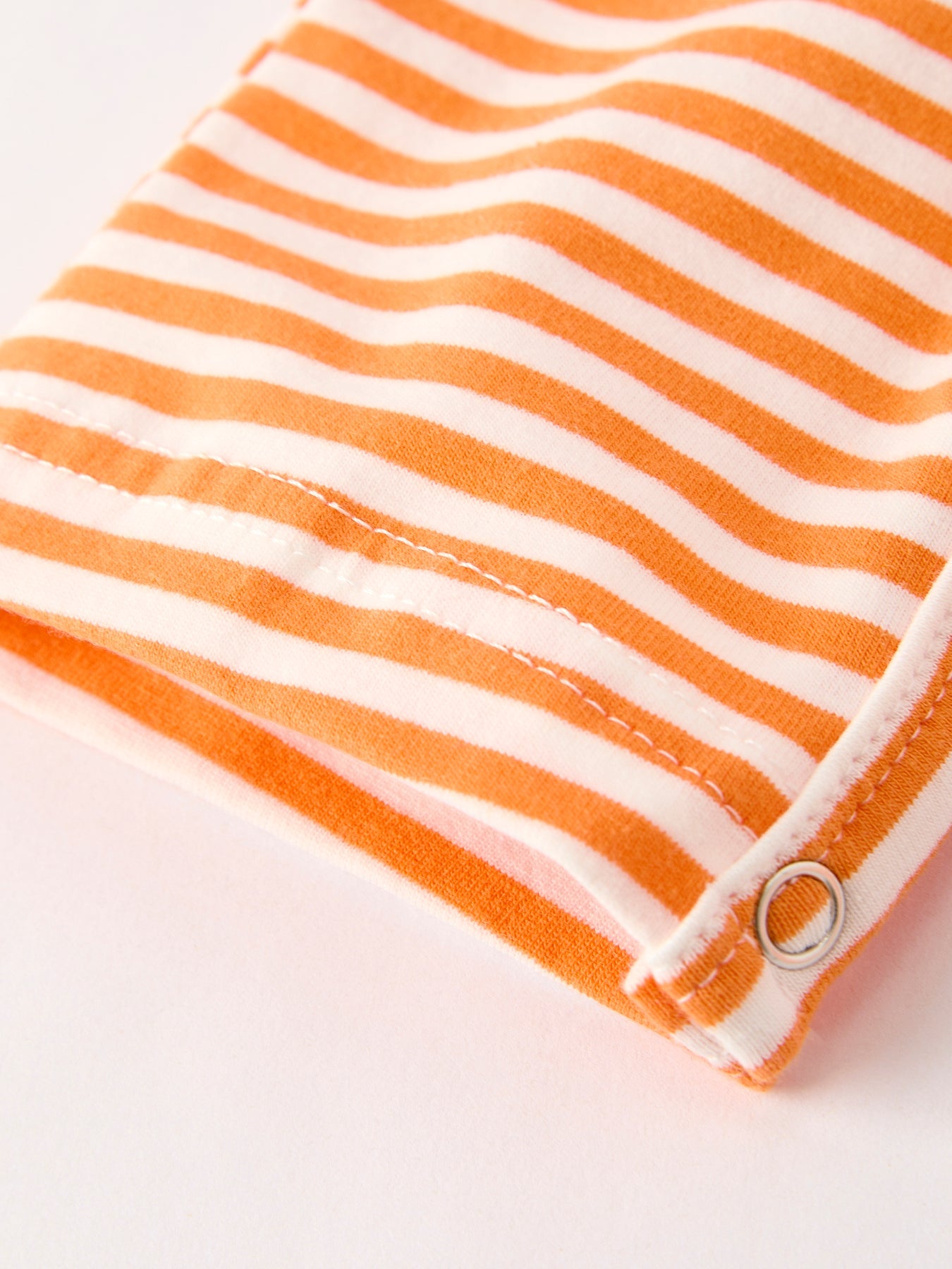 Halloween Striped Baby Boys Romper with Cat Smocking Embroidery – Perfect for Fall