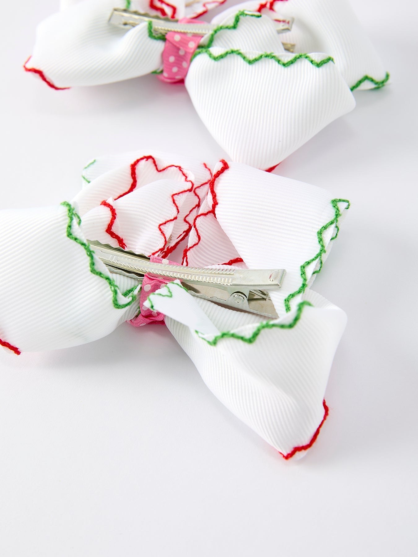 Christmas Gingerbread Man Hair Bows: Sweet Christmas Style(2PCS)
