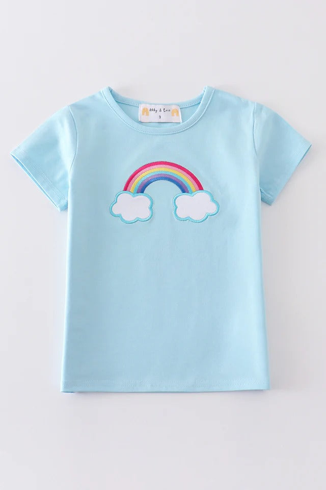 RTS Rainbow Applique Shirt