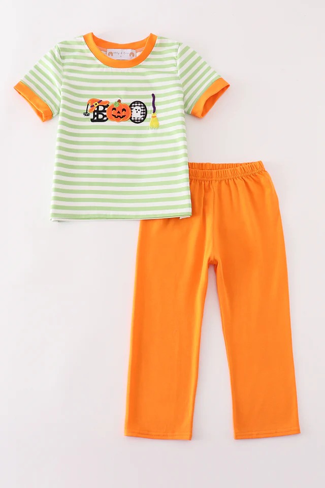 RTS Striped Boo Boy Pants Set