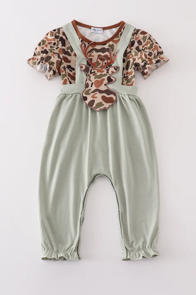 RTS Camo Deer Romper