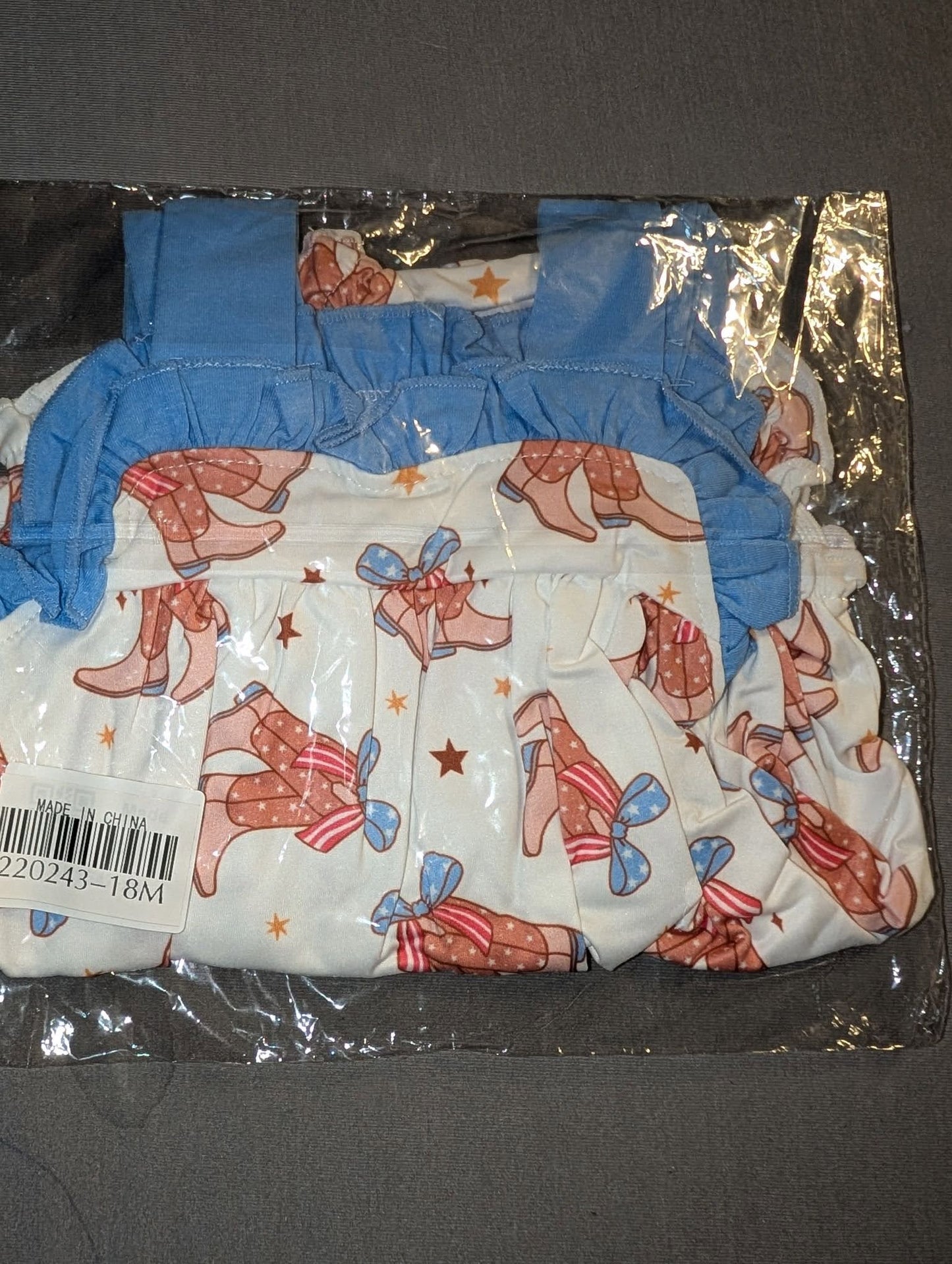 Patriotic Boots Bubble