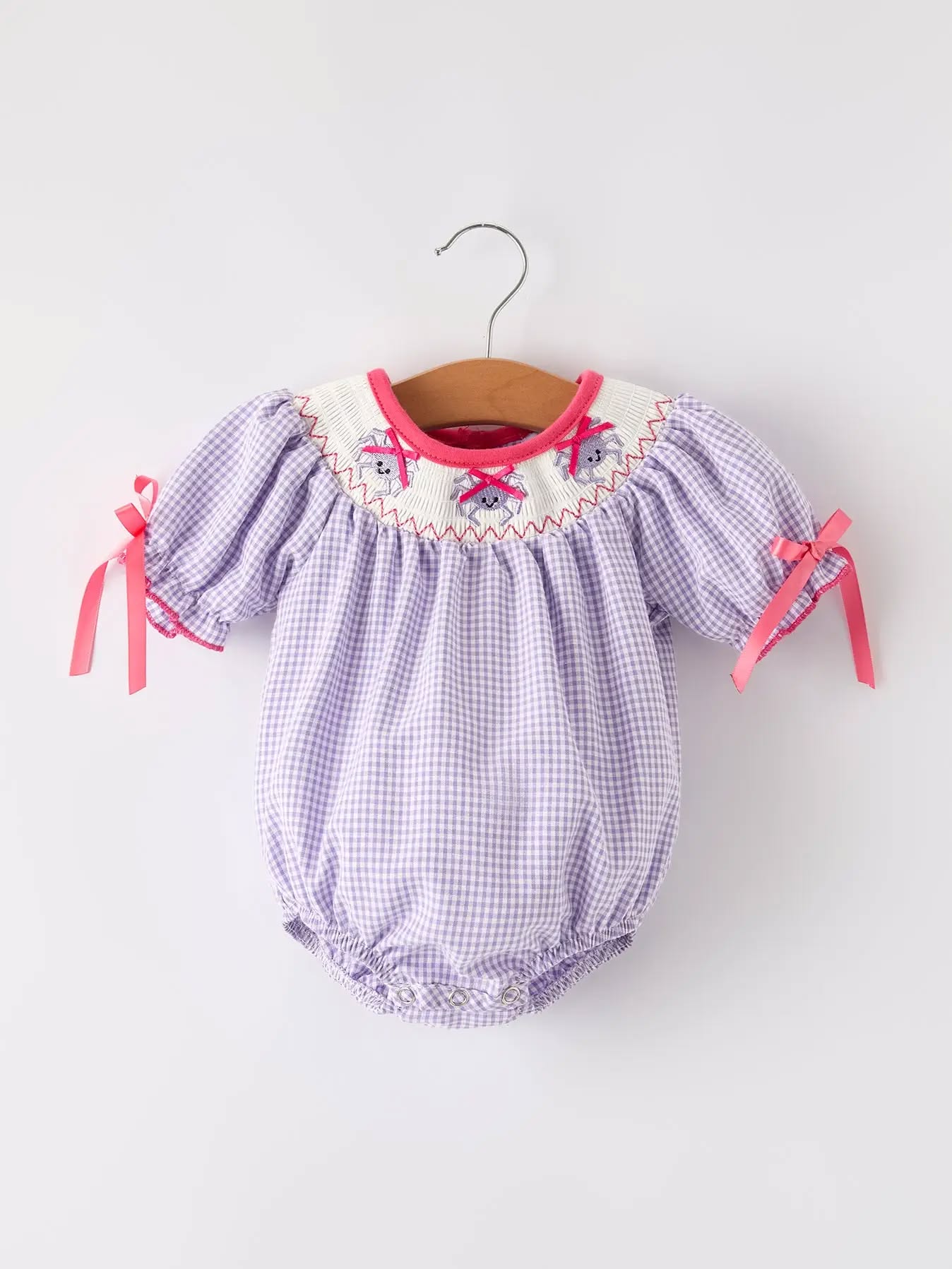 RTS Purple Smocked Spider Bubble