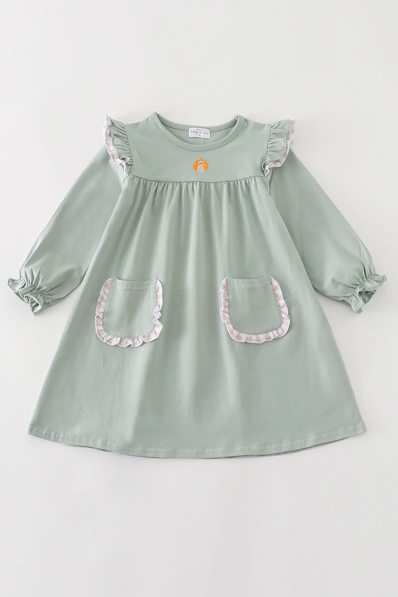 Sage Turkey Dress