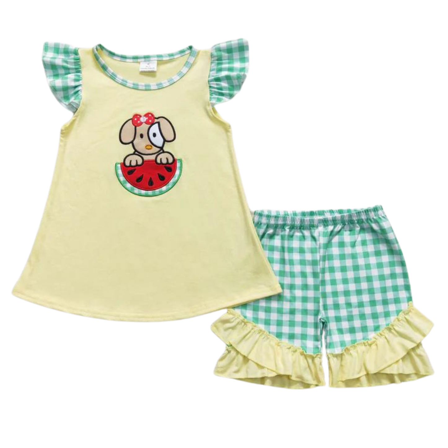 Dog Watermelon Matching Sibling Sets 🍉