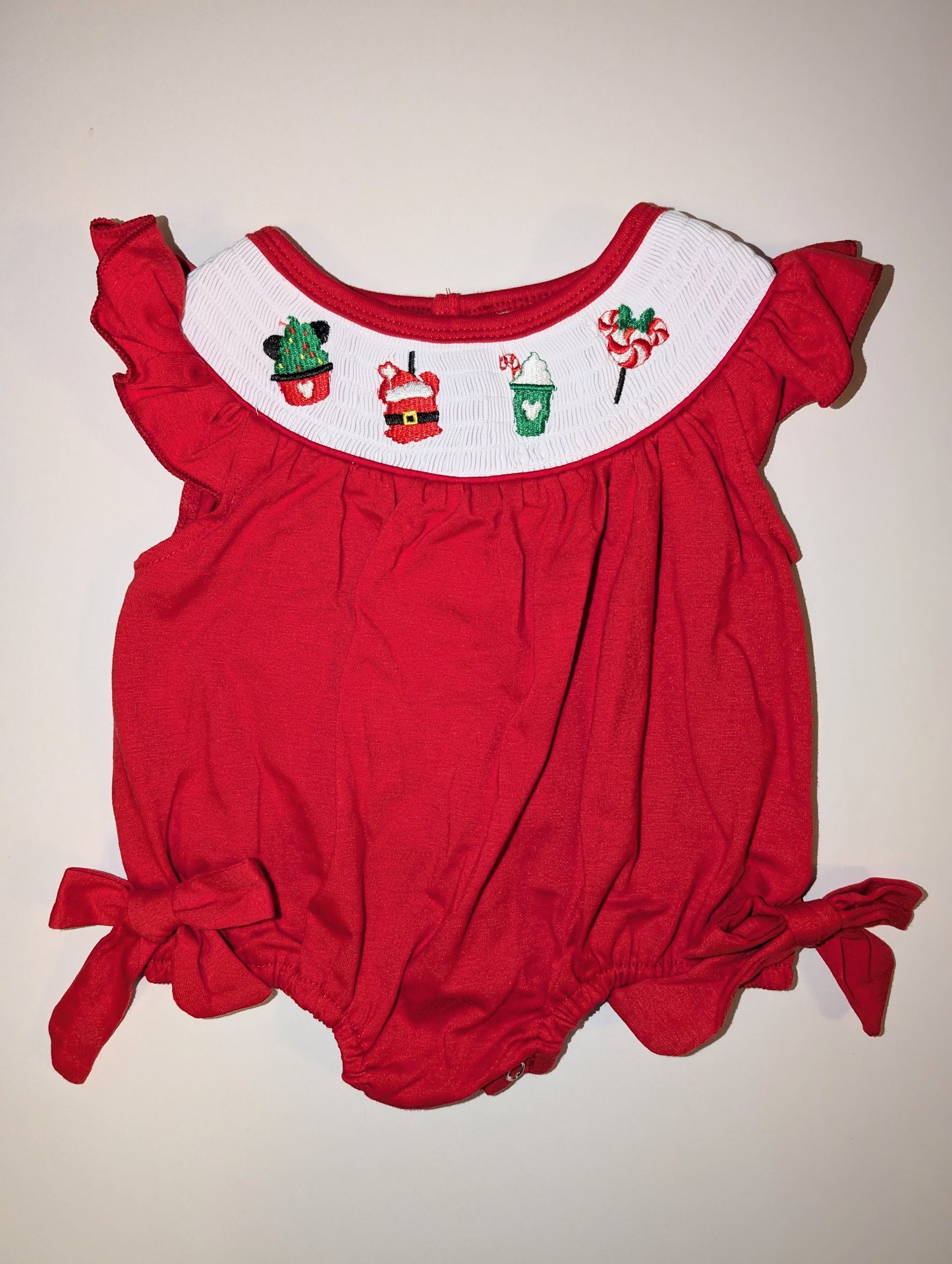 Smocked Christmas Snack Sets
