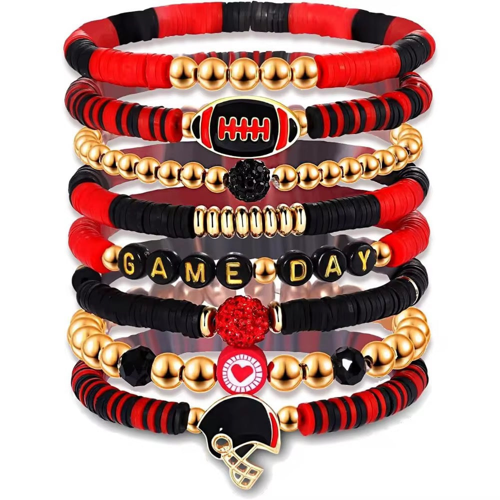 Game Day Wrist Stacks - Football