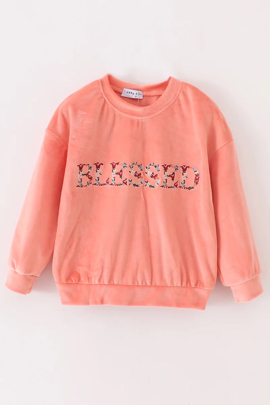 Blessed Velvet Sweatshirt