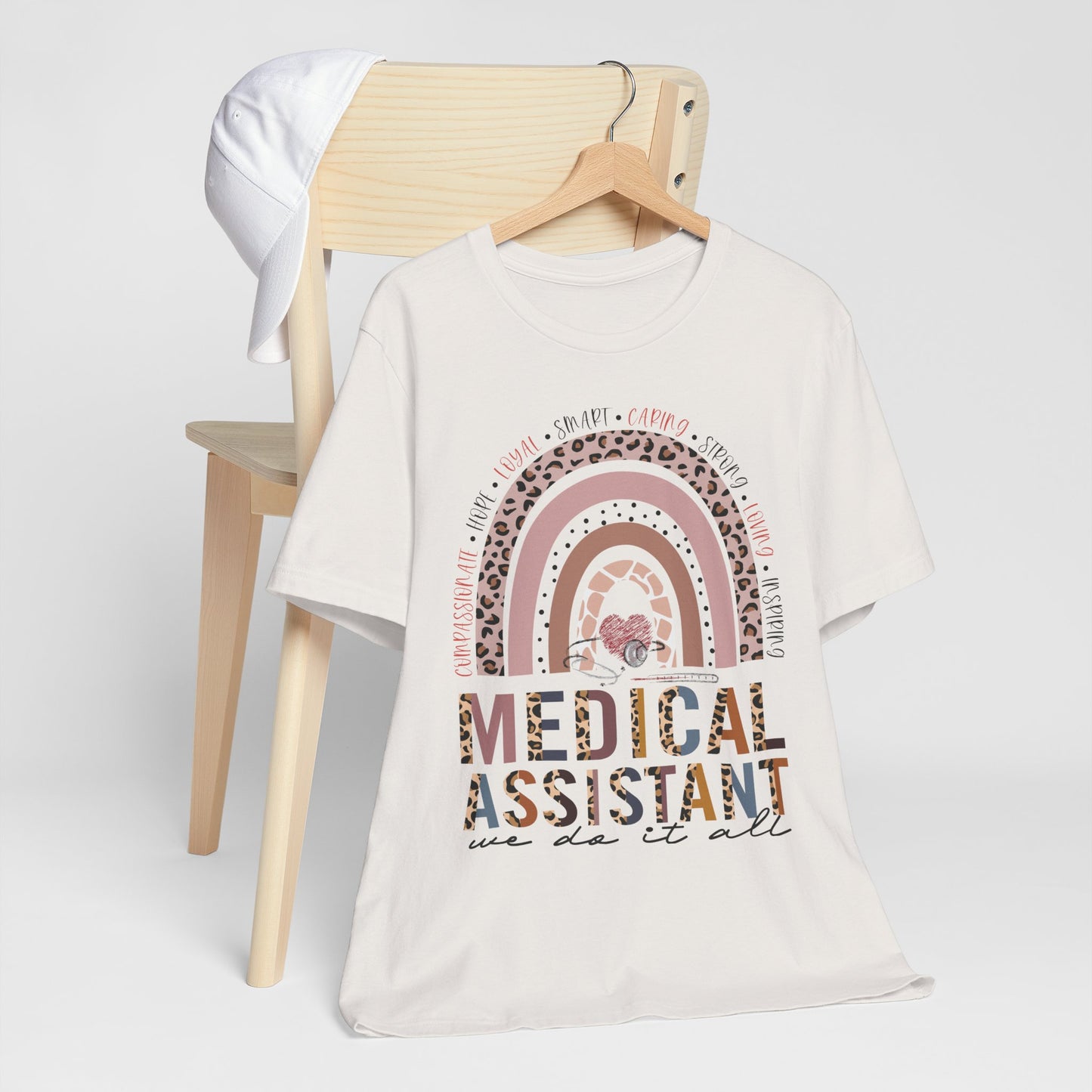 Medical Assistant Rainbow Graphic Tee - We Do It All