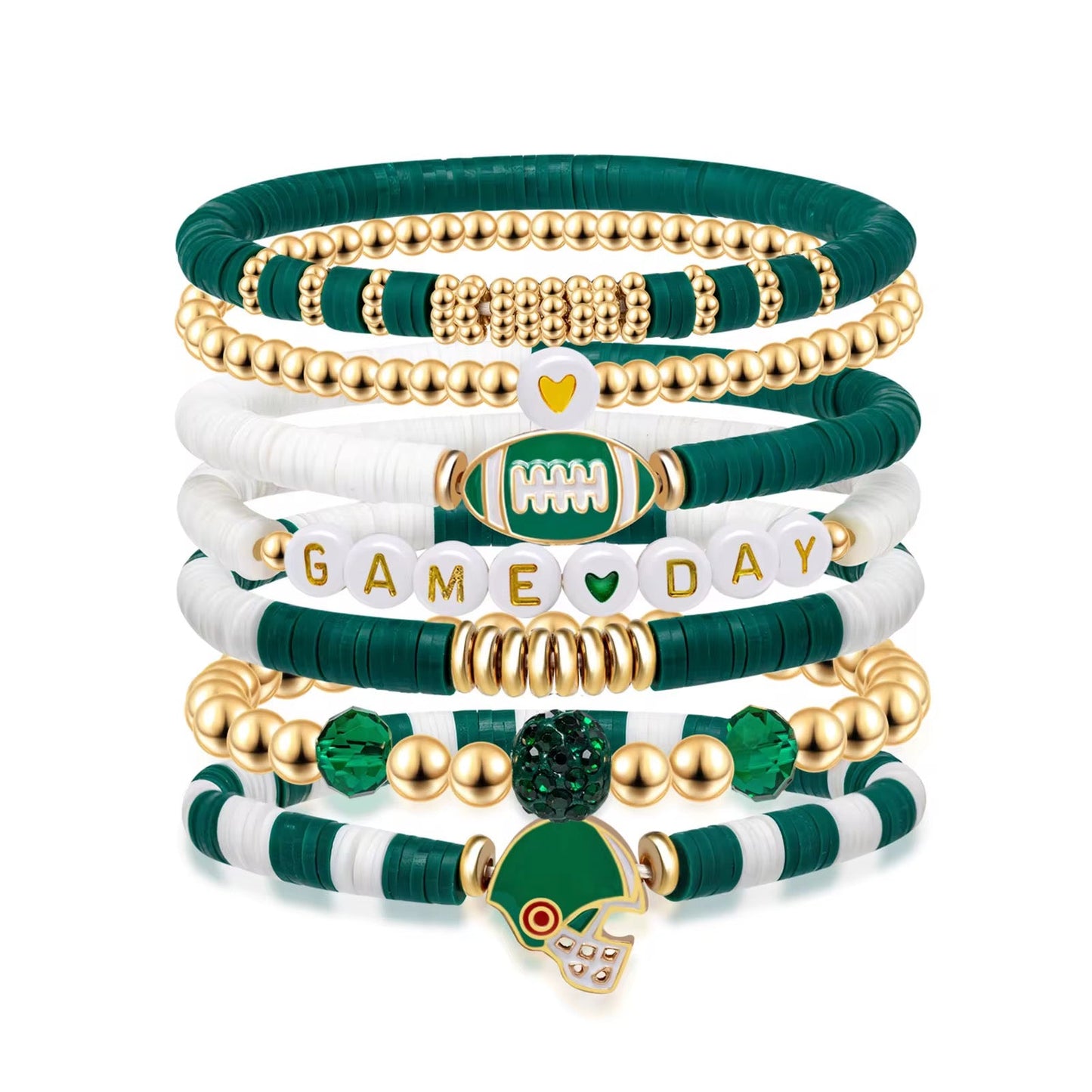 Game Day Wrist Stacks - Football