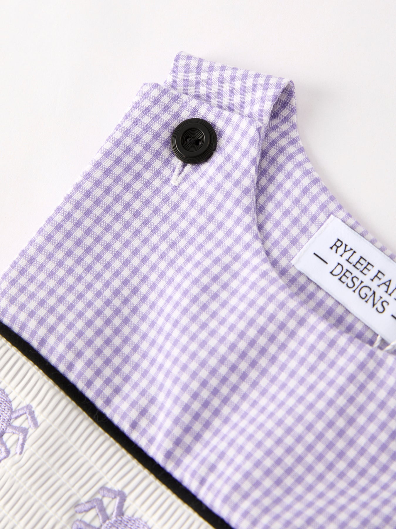 Autumn Spider Smock Embroidery Boy Romper