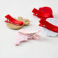 Winter Christmas Girls Hair Clips 1.8 Inch