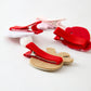 Winter Christmas Girls Hair Clips 1.8 Inch