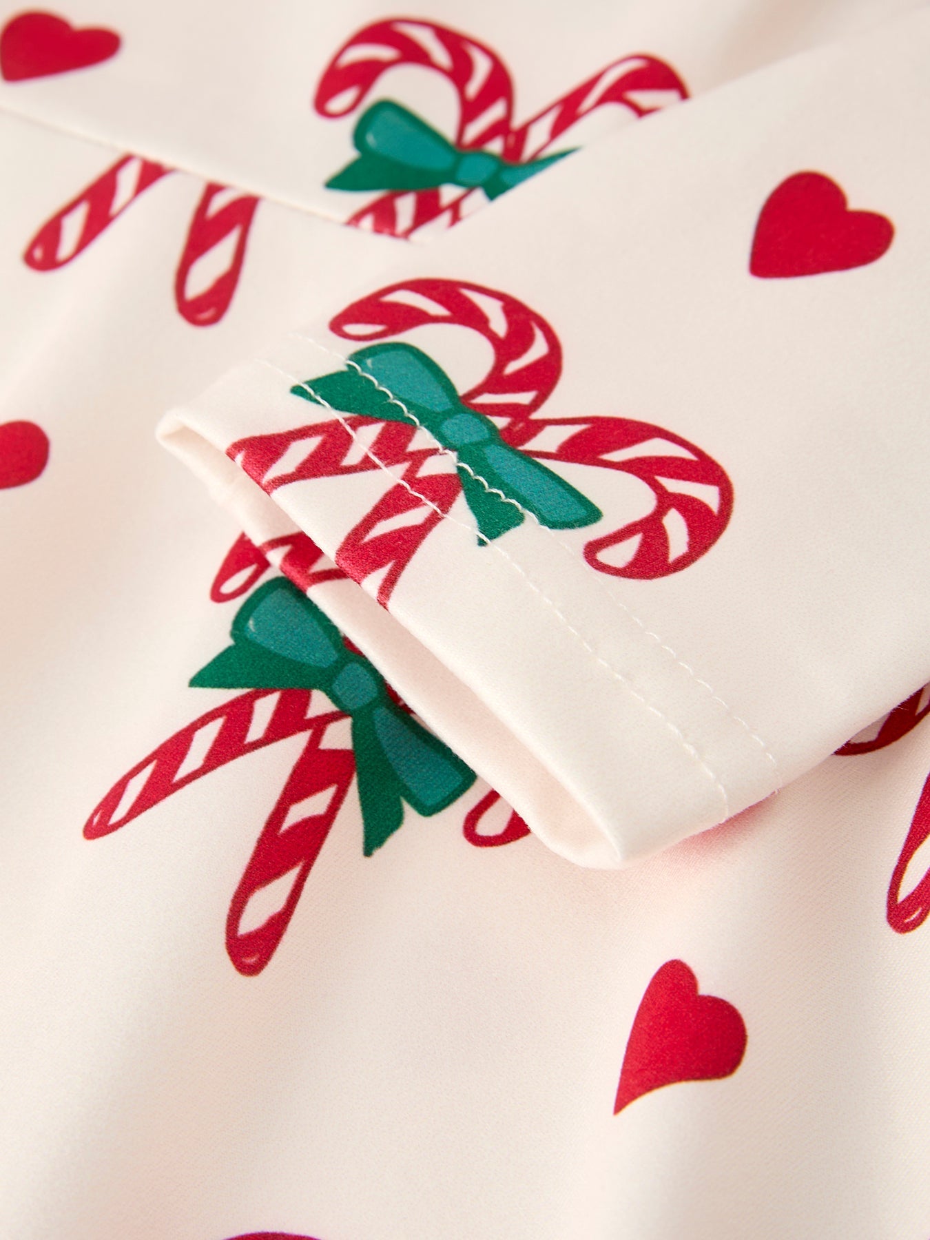 PREORDER Candy Cane & Heart Christmas Girls Dress