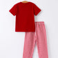 Christmas Smocking Embroidered Christmas Tree Plaid Boys Set