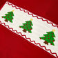 Christmas Smocking Embroidered Christmas Tree Plaid Boys Set