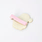 Christmas Pink Santa Girls 2-inch Hair Clip– Pink Girls' Hair Accessory