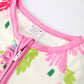 Christmas tree Baby Girls Romper with Long Sleeves