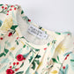 Toddler Girls Christmas Dress – Holiday Floral Print Outfit with Pockets