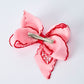 Strawberry Embroidered Girls Hairpin 4 Inches