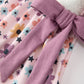 Halloween Thanksgiving Pumpkin Floral Bow Bloomer Set