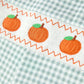 Halloween Thanksgiving Pumpkin Embroidered Baby Boy JonJon