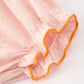 Halloween Pumpkin Embroidered Girls Bloomer Set