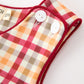 Boy Thanksgiving Pumpkin Turkey Maple Leaf Plaid Jonjon