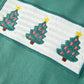 Boys Christmas Embroidered T-Shirt & Plaid Pants Set