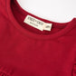 Christmas Baby Girls Red Lace Bow Bloomer Set