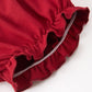 Christmas Baby Girls Red Lace Bow Bloomer Set