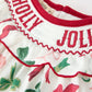 Christmas Baby Girls Holly Jolly Smocked Bubble Romper