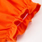 Fall Girls Pumpkin Appliqué Peter Pan Collar Bloomer Set