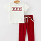 Boys Christmas Reindeer T-Shirt & Pants Set