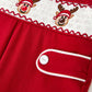Baby Boys Christmas Reindeer Smocked Red Jonjon