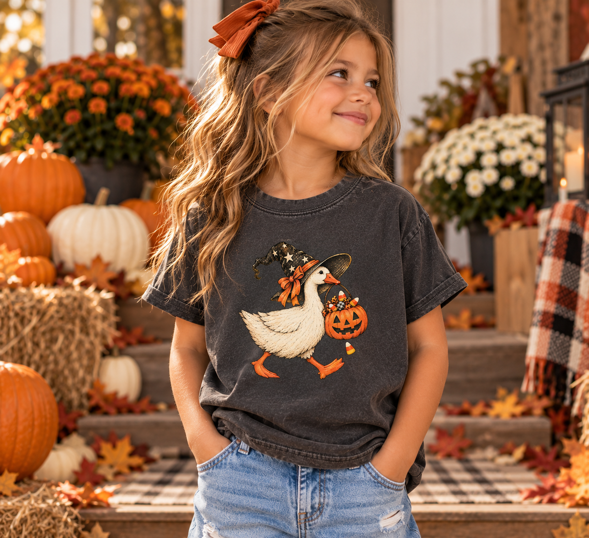 Halloween Goose – Youth Tee