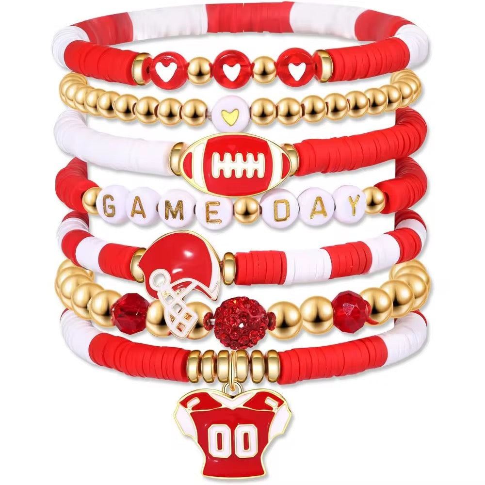 Game Day Wrist Stacks - Football