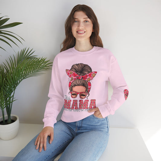 Floral Mama Sweatshirt - Cozy Unisex Crewneck for Mother's Day & Everyday Love