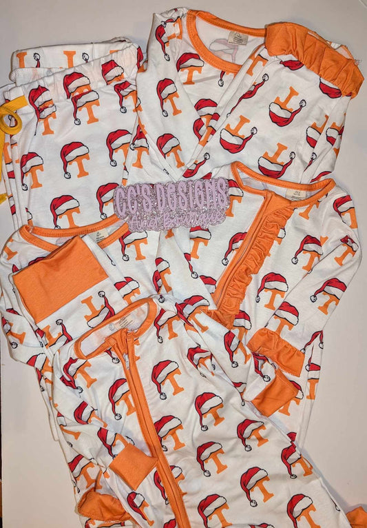 PREORDER Santa TN Sports Pajamas