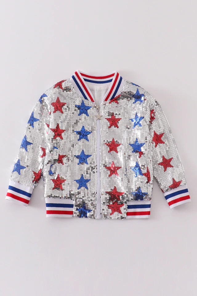 RTS Patriotic Sequin Star Jacket