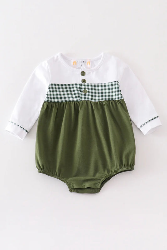 RTS Green Gingham Bubble