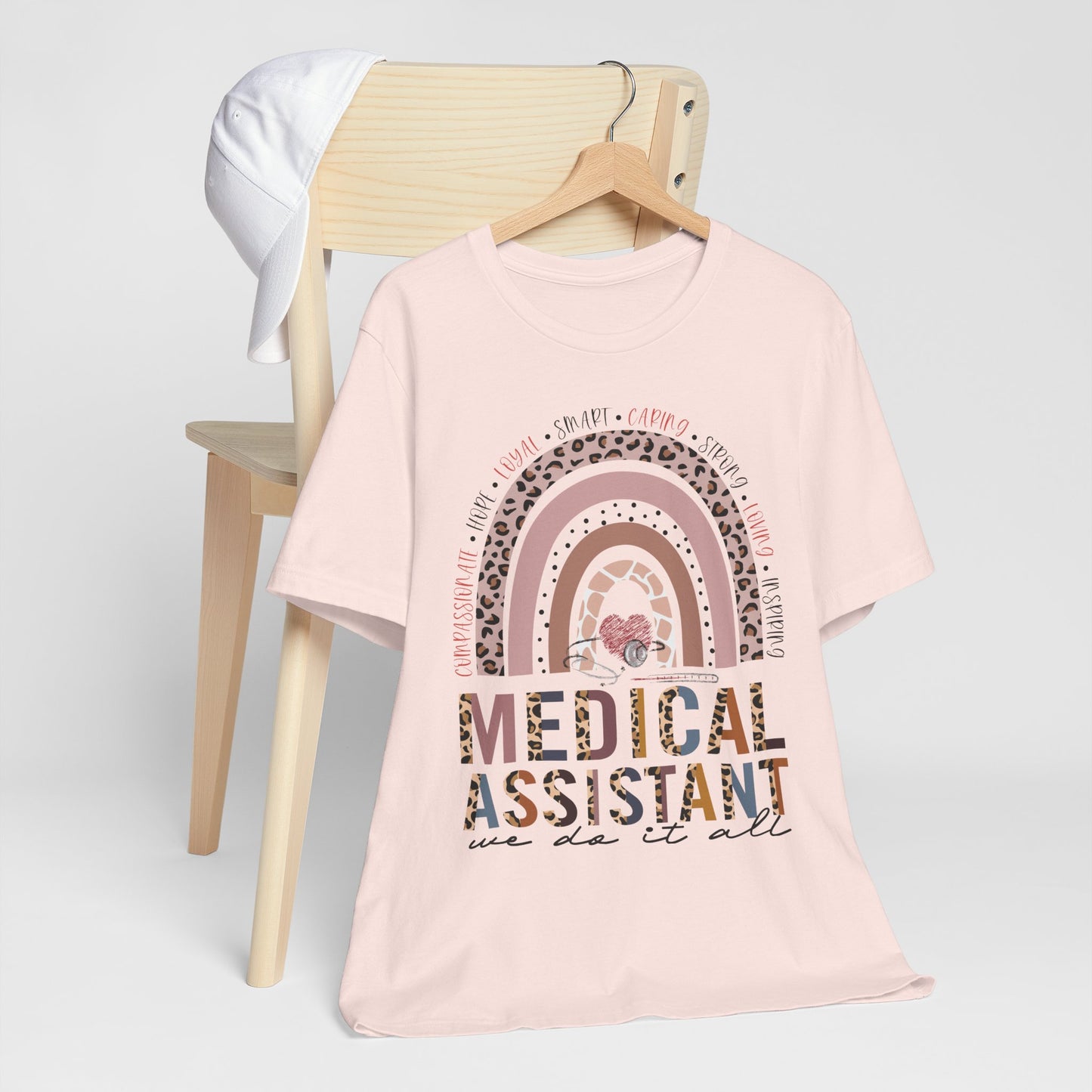Medical Assistant Rainbow Graphic Tee - We Do It All