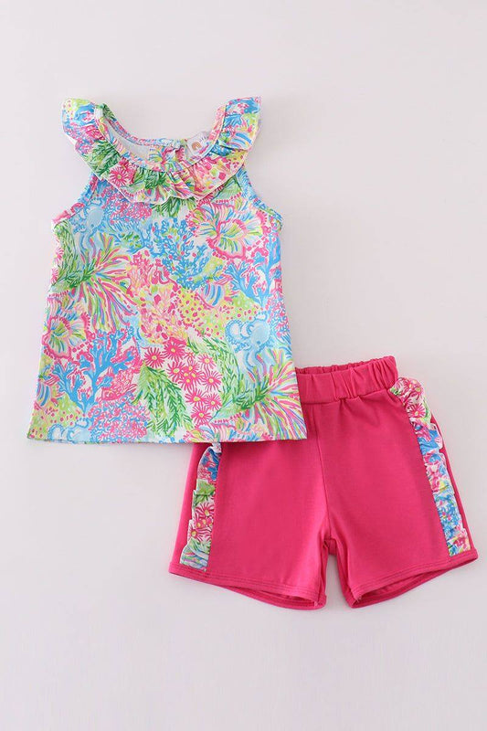 RTS Watercolor Shorts Set