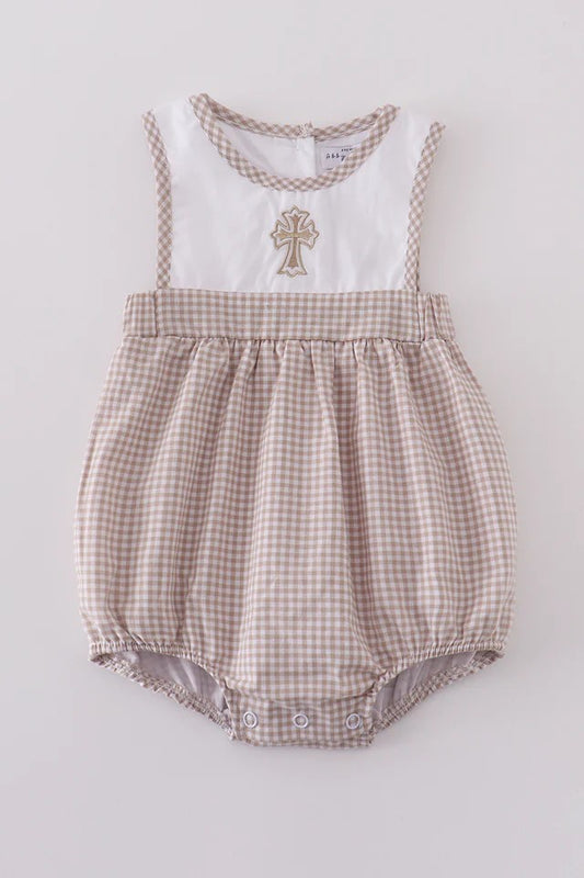 RTS Beige Easter Cross Bubble