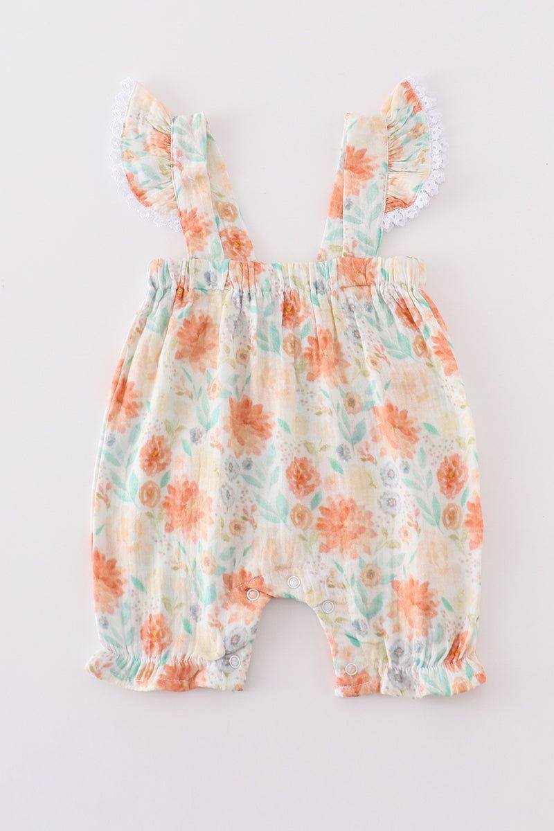 RTS Floral Romper