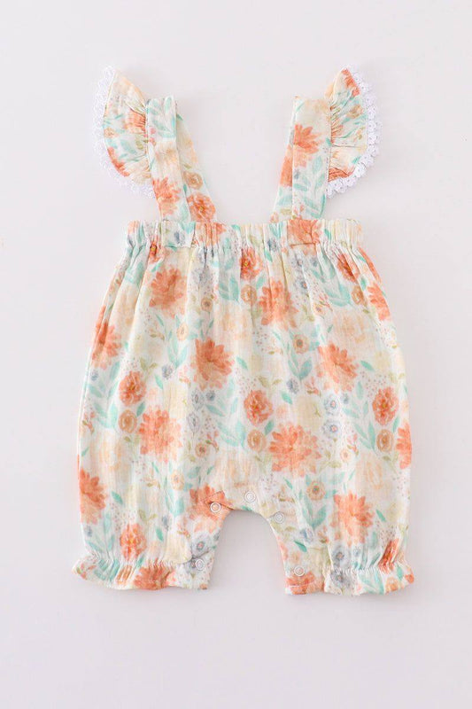 RTS Floral Romper