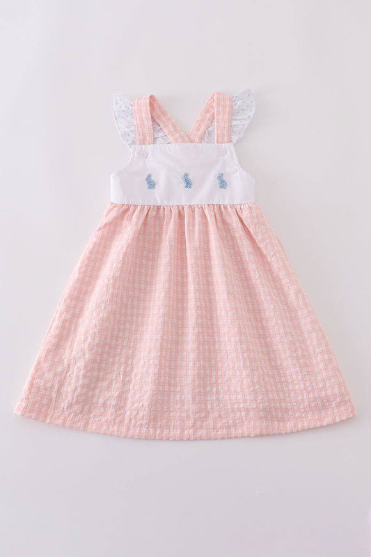 RTS French Knot Easter Bunny Dress